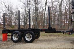 2010 Custom Built Pup Log Trailer