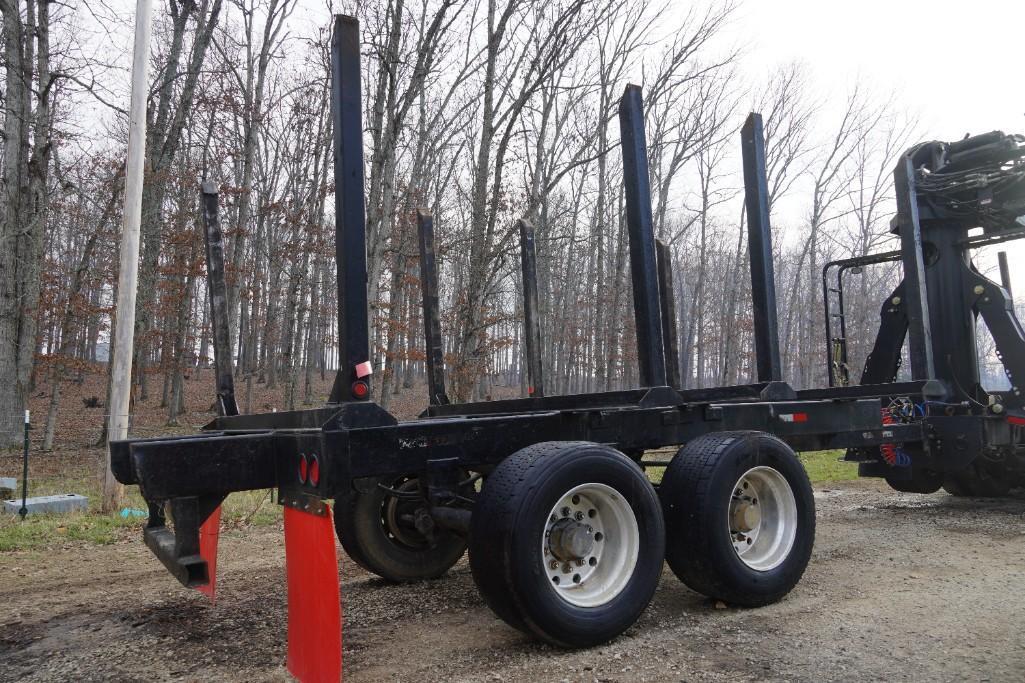 2010 Custom Built Pup Log Trailer