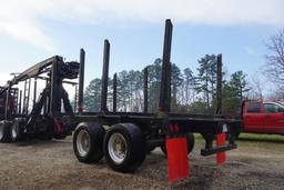 2010 Custom Built Pup Log Trailer