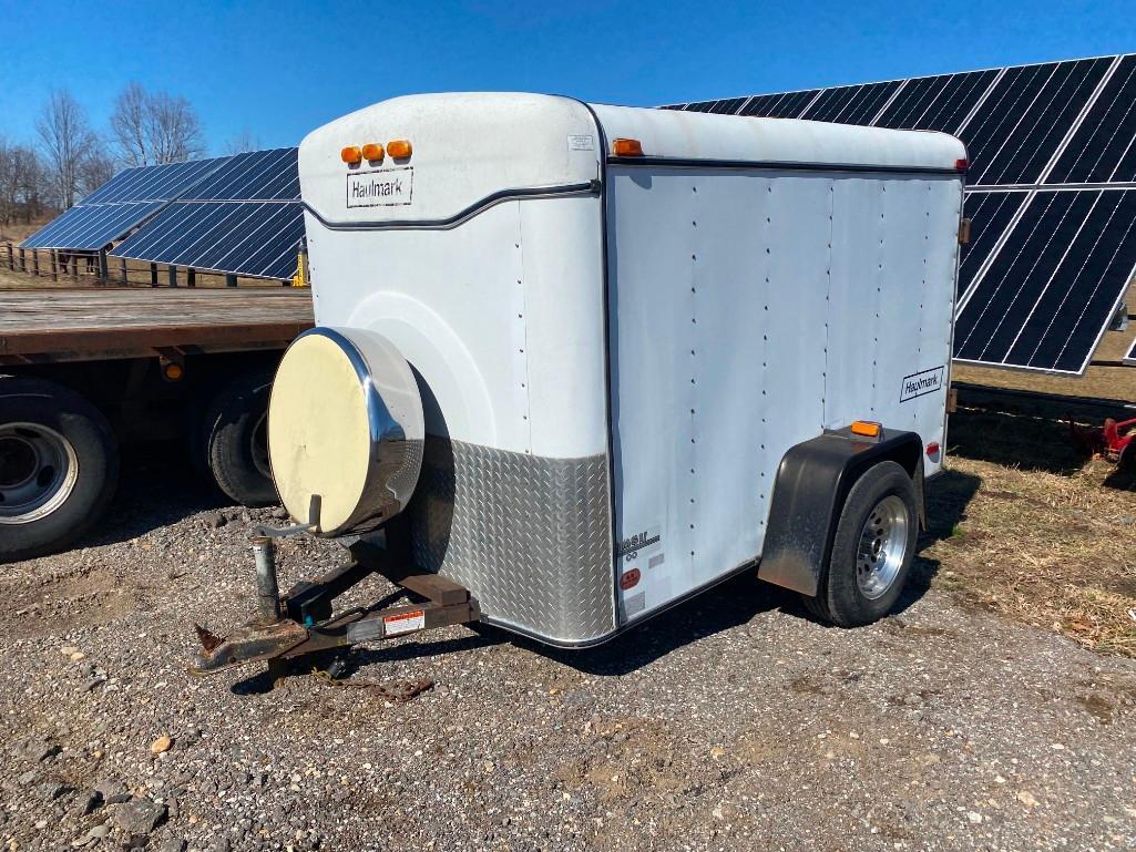 1997 Haulmark HD4X8DS2 Enclosed Trailer