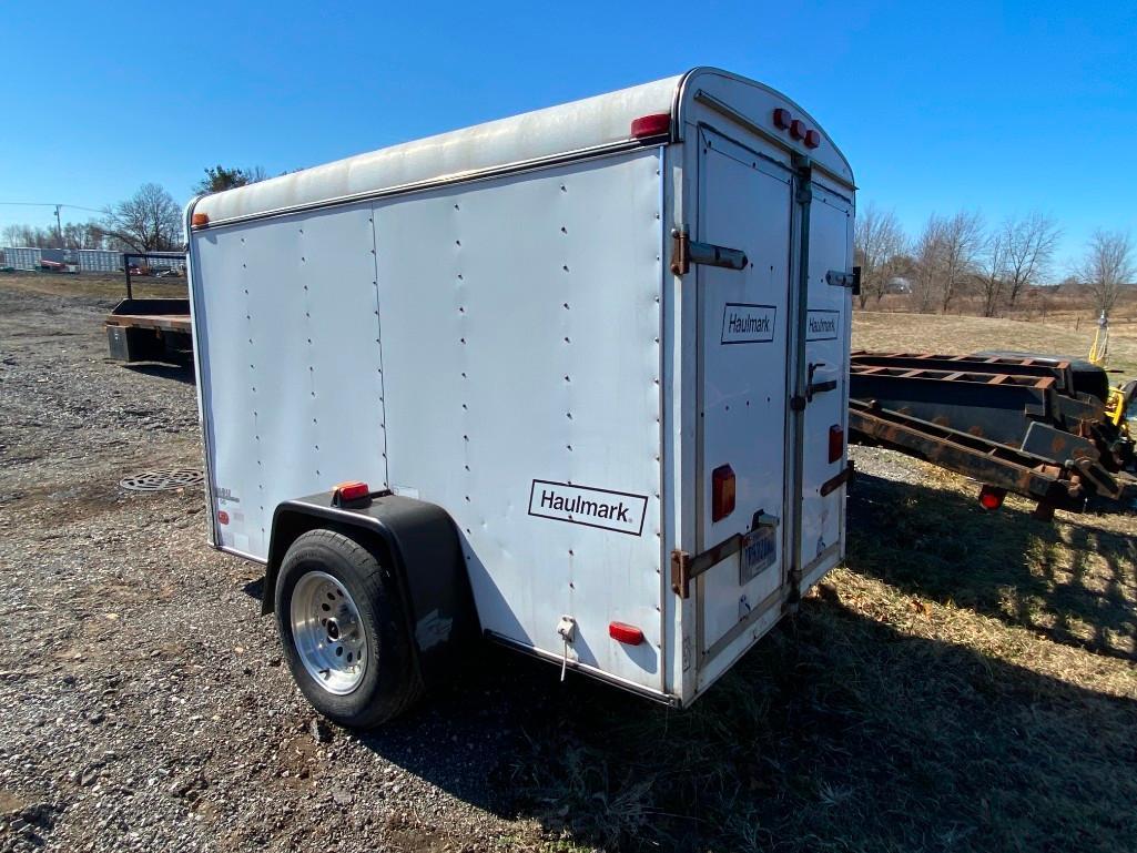 1997 Haulmark HD4X8DS2 Enclosed Trailer