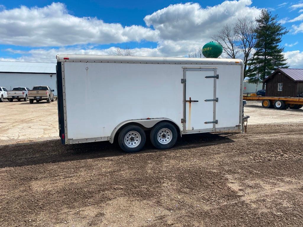 2001 Wehall Zaxl Enclosed Trailer*