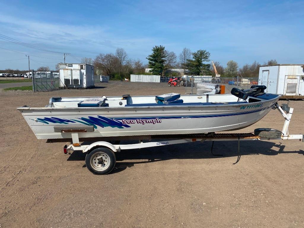 1994 Sea Numph Runabout Fishing Boat