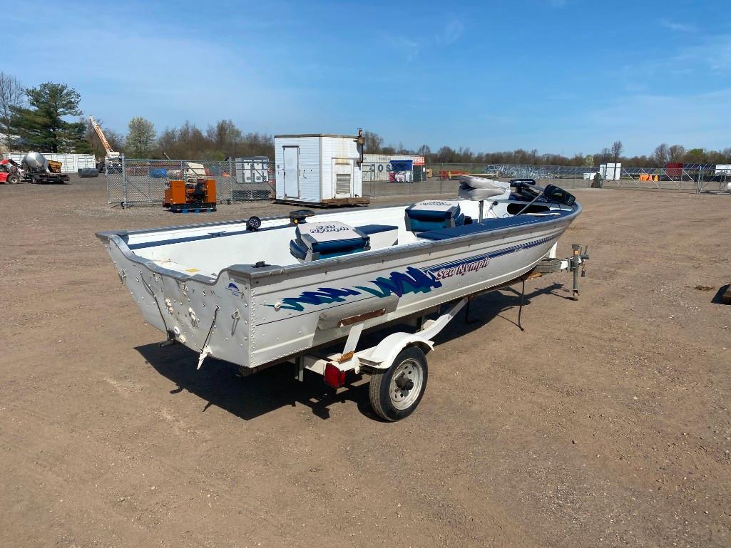 1994 Sea Numph Runabout Fishing Boat