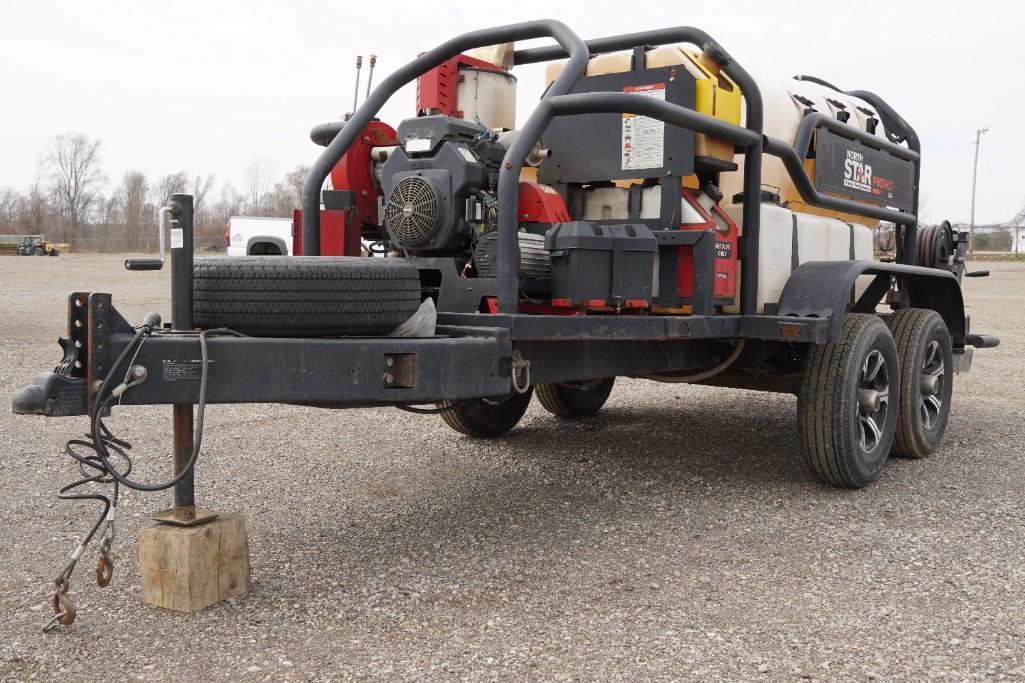 2020 North Star Proshot Commercial Hot Water Pressure Washer Trailer