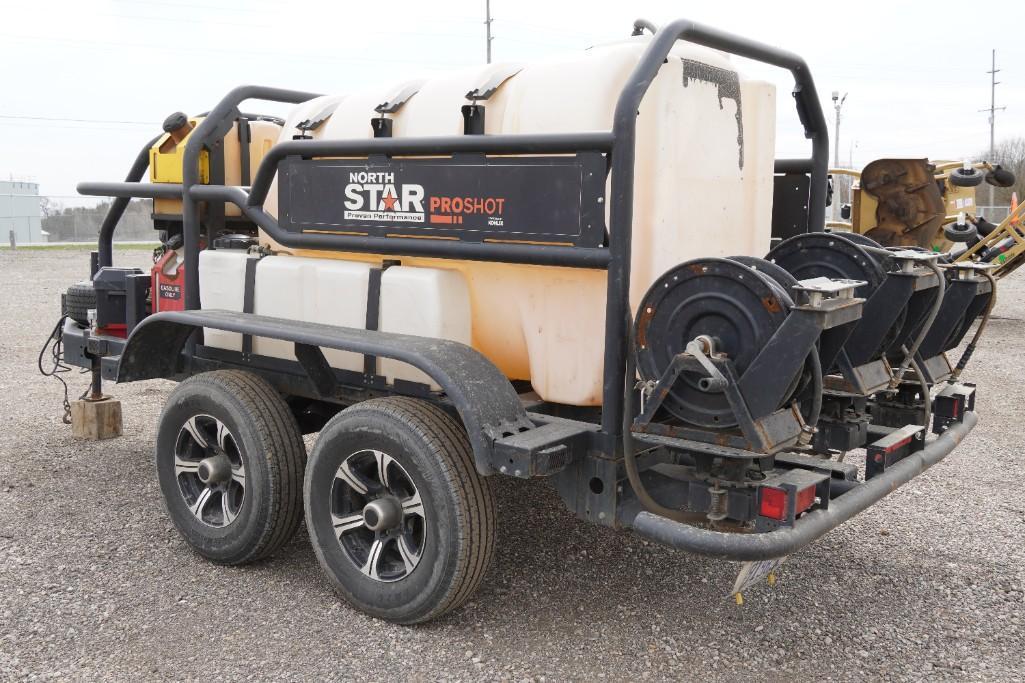 2020 North Star Proshot Commercial Hot Water Pressure Washer Trailer