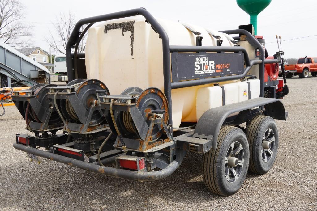 2020 North Star Proshot Commercial Hot Water Pressure Washer Trailer