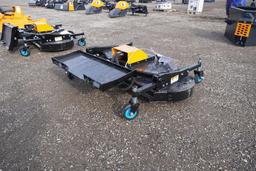 New Skid Steer Wolverine 3 Blades Mower Attachment