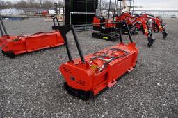 New 2024 72" Skid Steer Mulcher