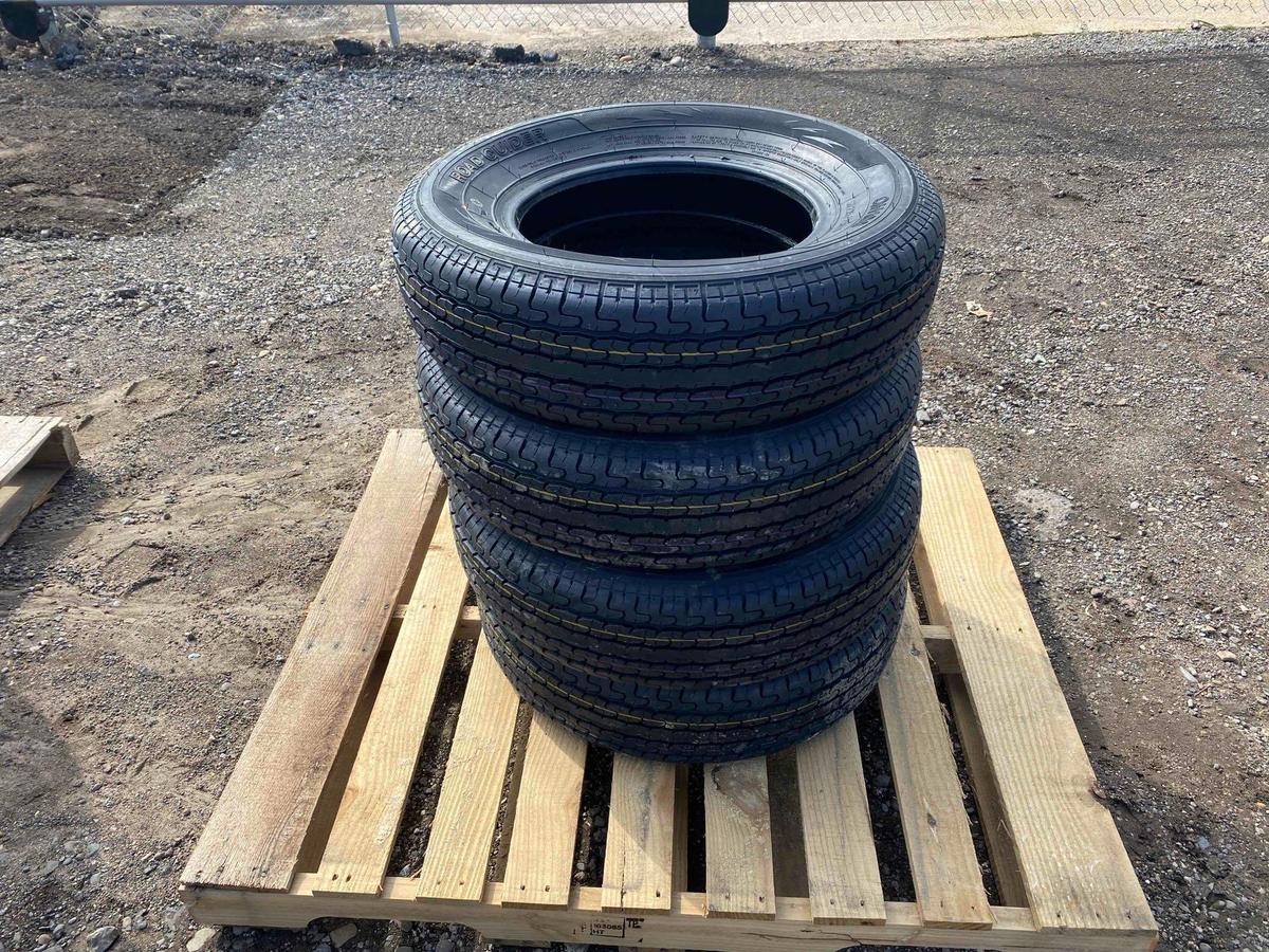 4 New Radial Trailer Tires