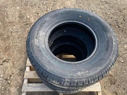 4 New Radial Trailer Tires