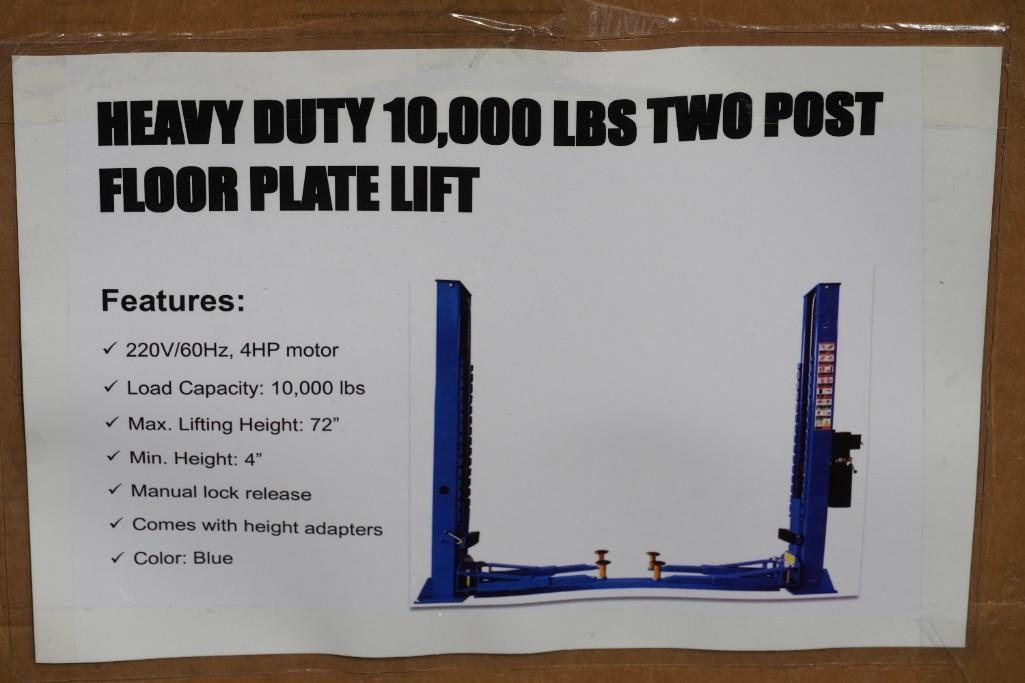 New 10,000 lbs. 2-Post Car Lift