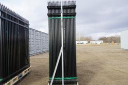 New Heavy Duty Welded Steel Fence