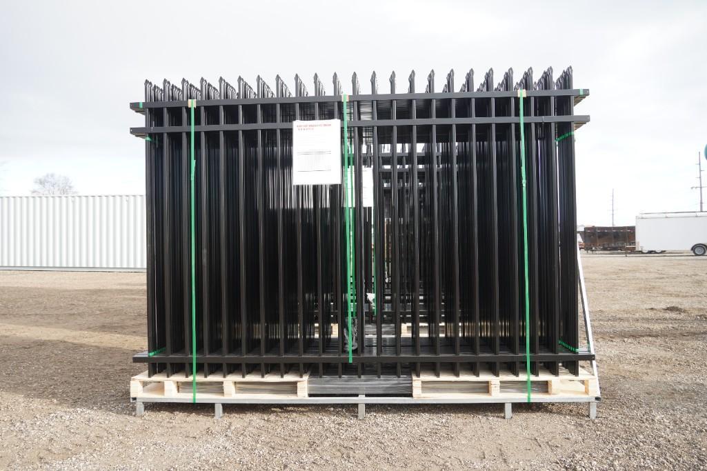 New Heavy Duty Welded Steel Fence