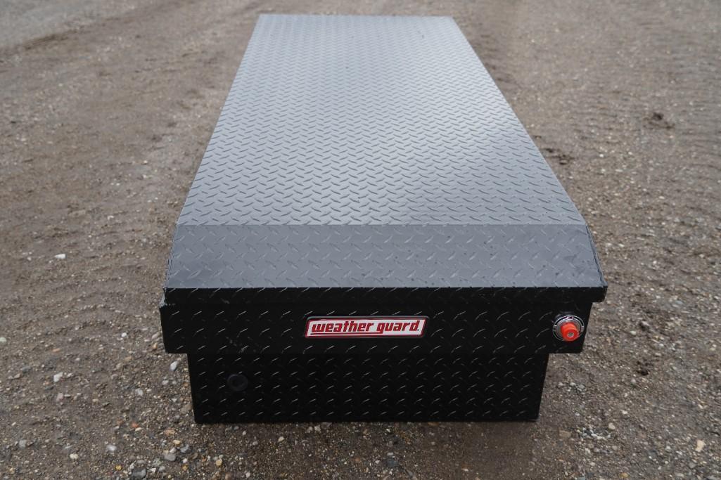 NEW WeatherGuard Black Diamond Plate Truck Box*
