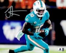 Tyreek Hill Miami Dolphins Autographed 8x10 Photo GA coa