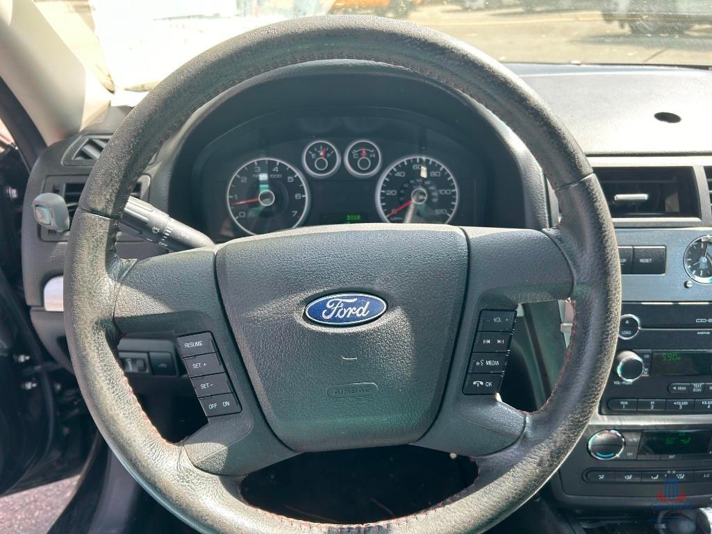 2009 Ford Fusion Passenger Car, VIN # 3FAHP08179R145440