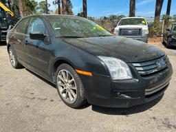 2009 Ford Fusion Passenger Car, VIN # 3FAHP08179R145440