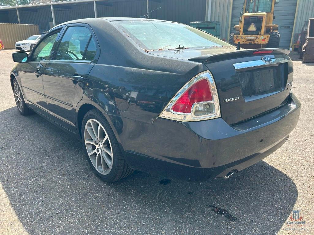 2009 Ford Fusion Passenger Car, VIN # 3FAHP08179R145440