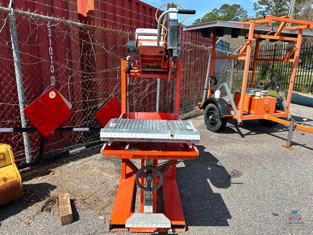 2005 CORE CUT CC800M CONCRETE BLOCK SAW ;SER#1272023