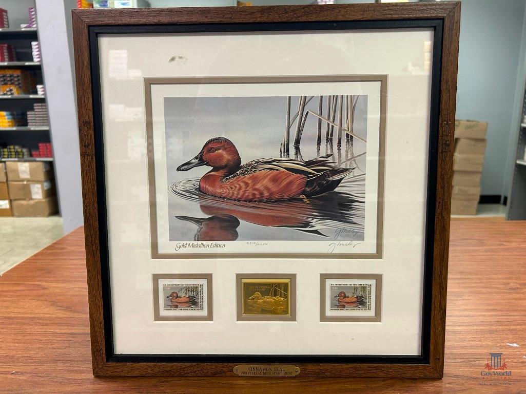 LOT CONSISTING OF 5 FEDERAL DUCK STAMP PRINTS