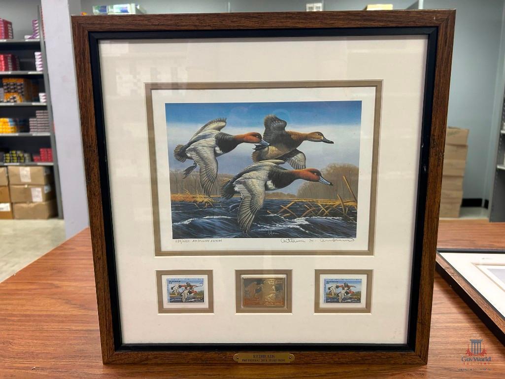 LOT CONSISTING OF 5 FEDERAL DUCK STAMP PRINTS