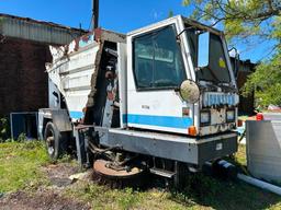 1996 Allianz Johnston Street Sweeper Truck, VIN # 1J9VM3H4XTC172045