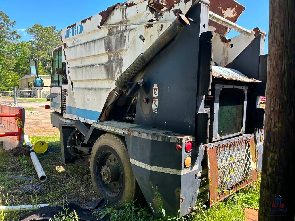 1996 Allianz Johnston Street Sweeper Truck, VIN # 1J9VM3H4XTC172045