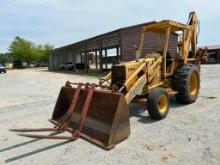 555B FORD BACKHOE LOADER: SER# ILLEGIBLE