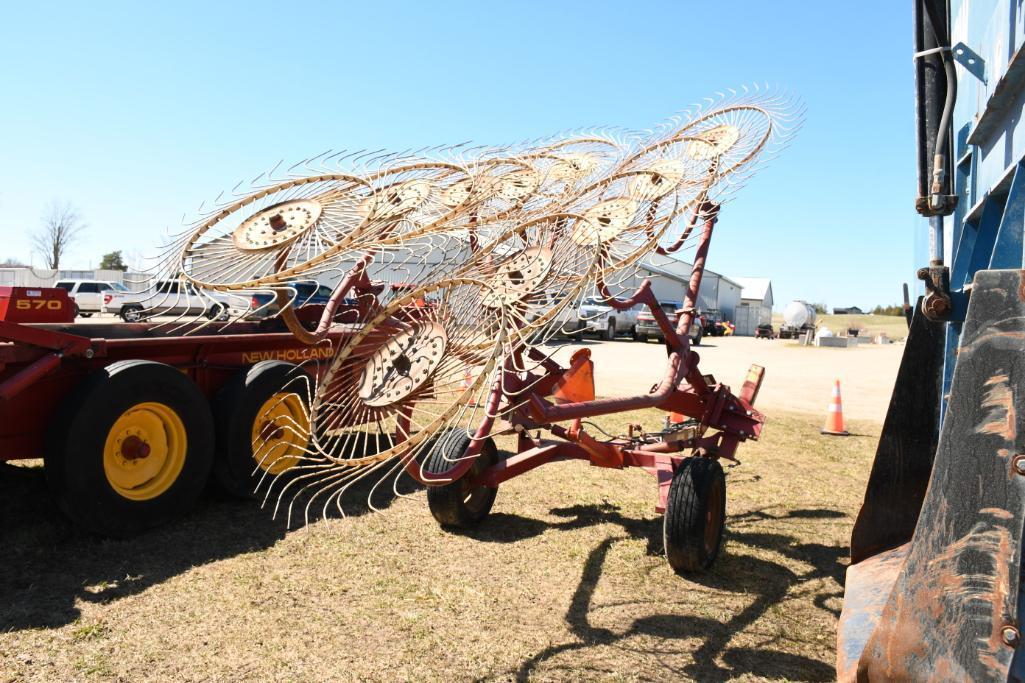 LELY 10 WHEEL HAY RAKE