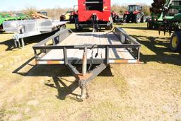 82" X 16FT BUMPER PULL TRAILER