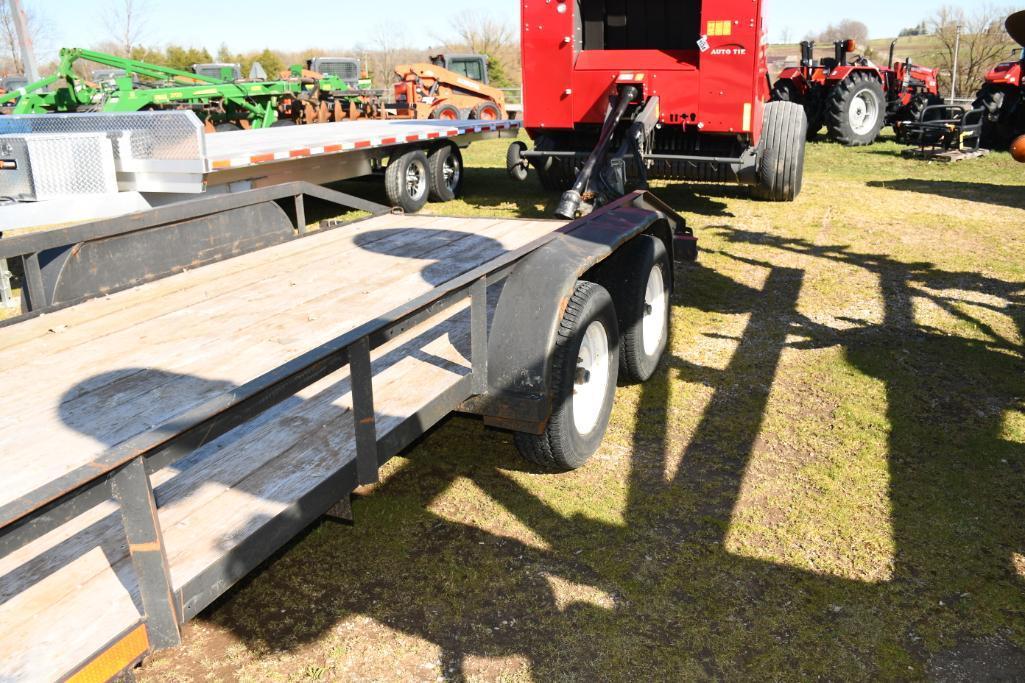 82" X 16FT BUMPER PULL TRAILER