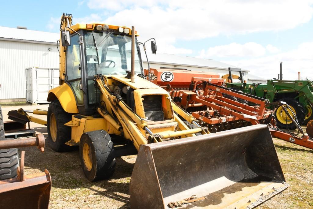 NEW HOLLAND LB90 BACKHOE