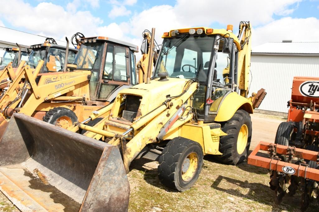 NEW HOLLAND LB90 BACKHOE