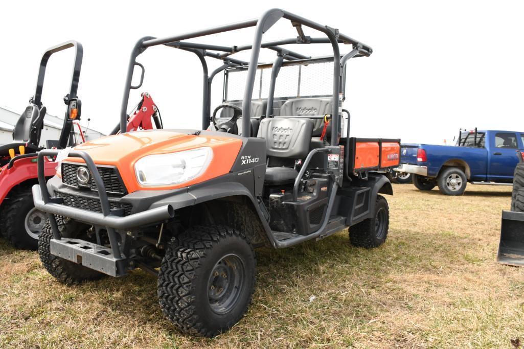 KUBOTA RTVX1140 UTILITY VEHICLE (AS-NEW)