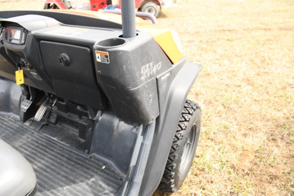 KUBOTA RTVX1140 UTILITY VEHICLE (AS-NEW)