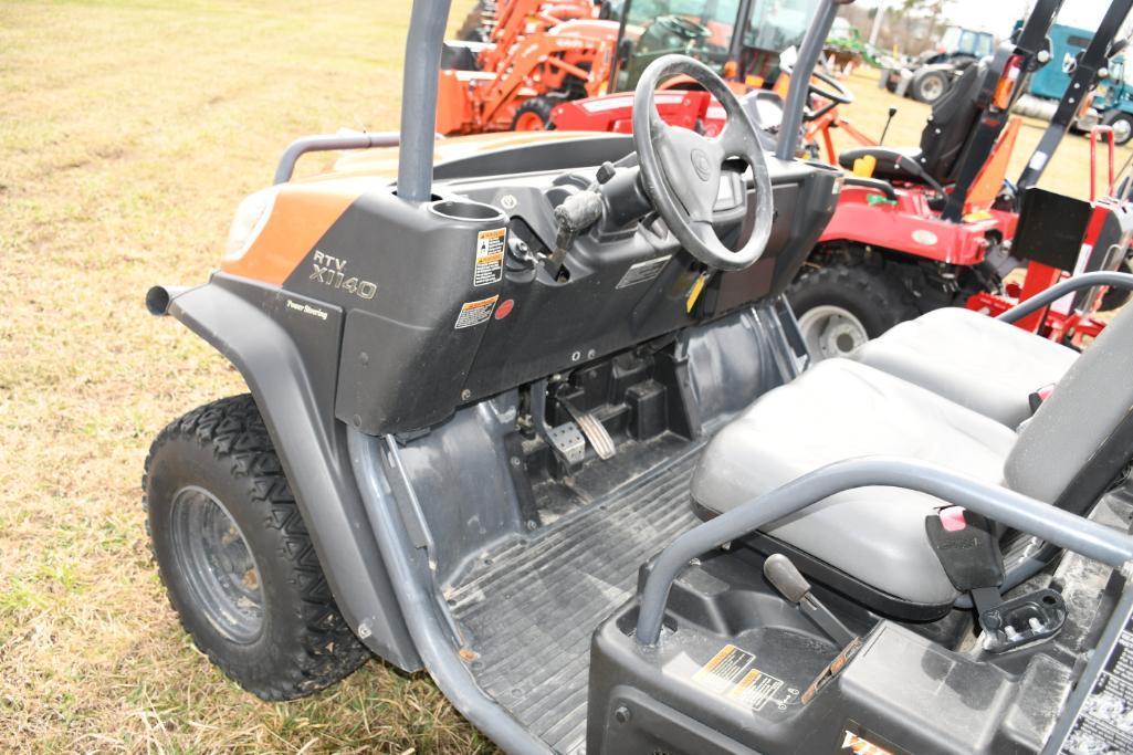 KUBOTA RTVX1140 UTILITY VEHICLE (AS-NEW)