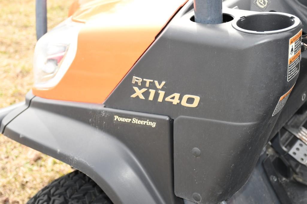 KUBOTA RTVX1140 UTILITY VEHICLE (AS-NEW)