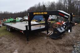 2023 Pequea 24' Deck Over Gooseneck Trailer