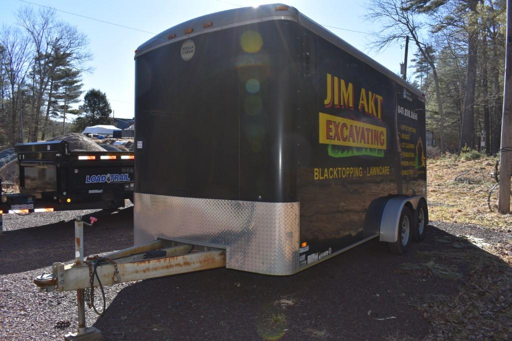 2014 Wells Cargo Road Force RFLS7X162 Enclosed Trailer