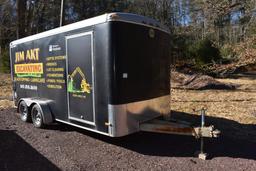 2014 Wells Cargo Road Force RFLS7X162 Enclosed Trailer