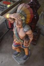 Native American Wood Carving