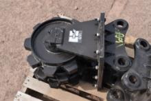 Giyi 12" Excavator Compactor Wheels