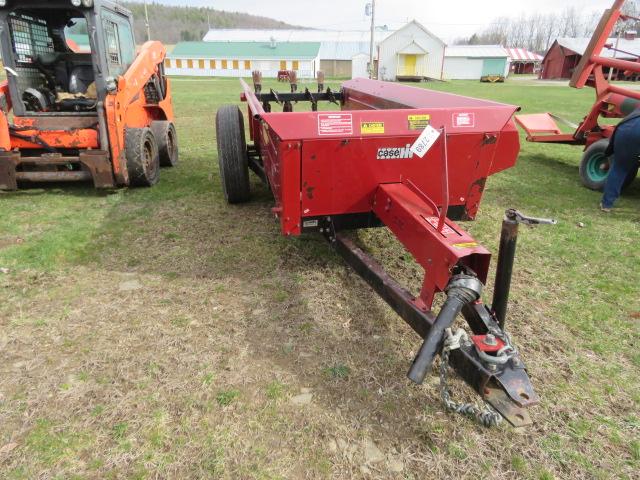 INTERNATIONAL CASE 530 MANURE SPREADER GREASED AND