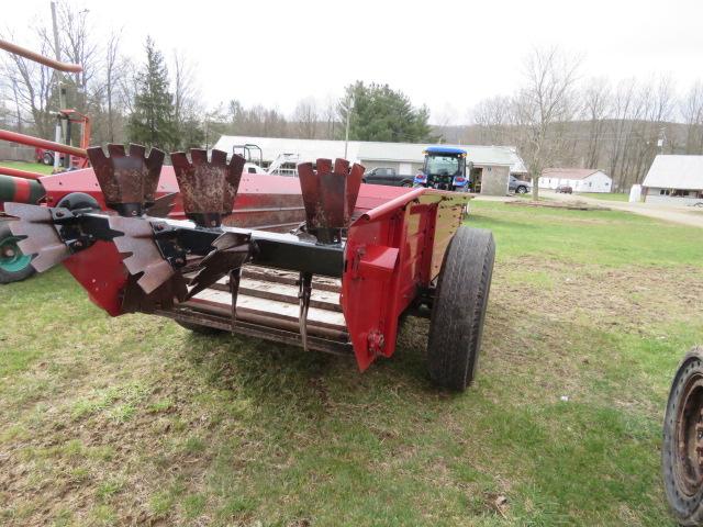 INTERNATIONAL CASE 530 MANURE SPREADER GREASED AND