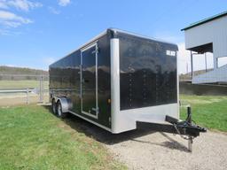 2016 CARMAT 22FT TANDEM ENCLOSED TRAILER