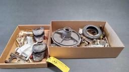 BOXES OF BEECHCRAFT LANDING GEAR TRANSMISSION INV, BRAKE CALIPERS & LANDING GEAR INV