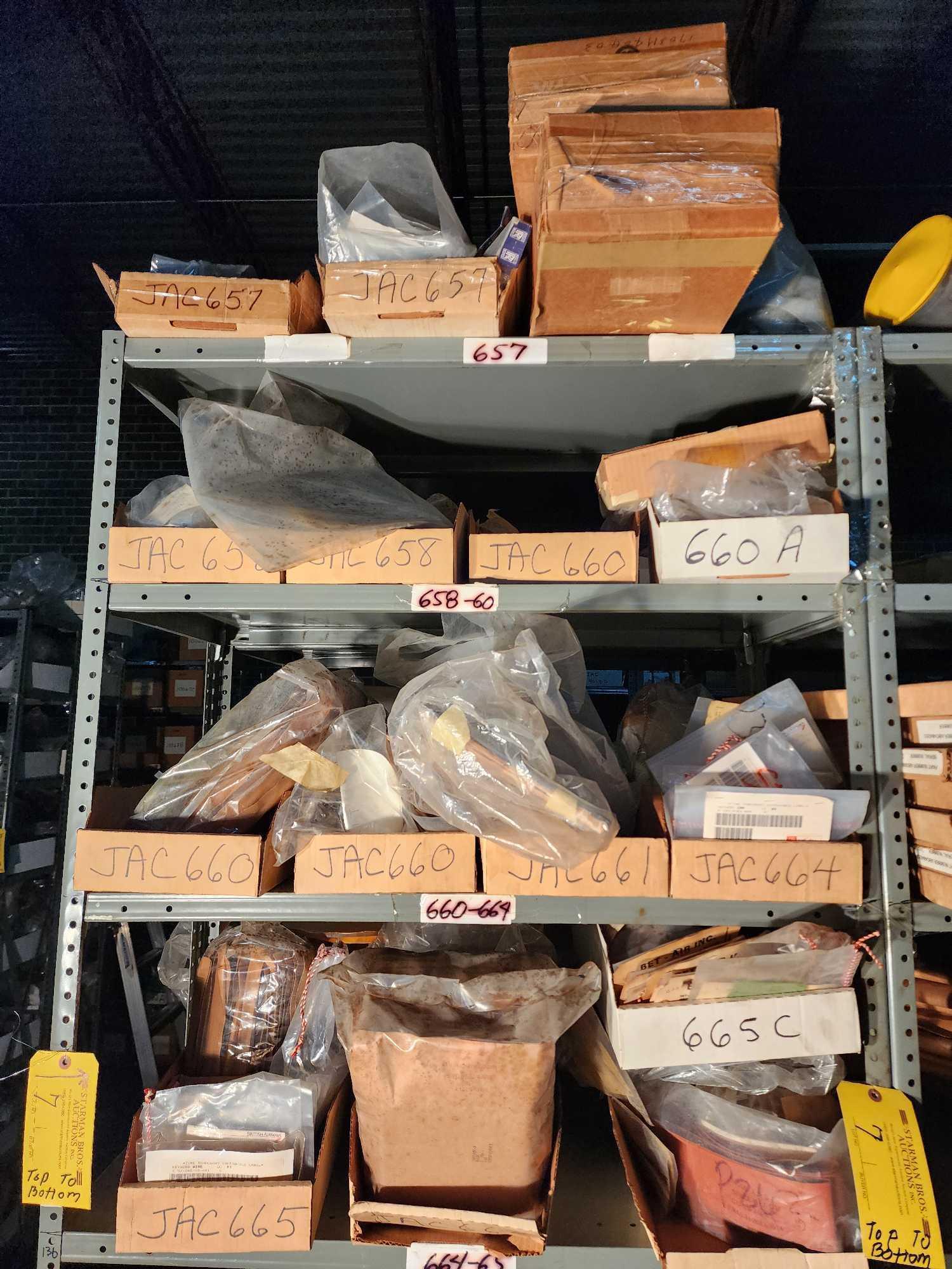 2096 LINE ITEMS. MAINLY 747 INVENTORY APPROX 95% NEW SURPLUS EXPENDABLES, CONSUMABLES, ELECTRICAL &