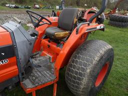 Kubota L4610 4wd Utility Tractor, 3 Speed Hydro, 3pt, 540 Pto, Remote Hydra