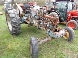 Ford 7000 Parts Tractor, Like New 16.9-38 Tires, Dual Power, Dual Remotes,